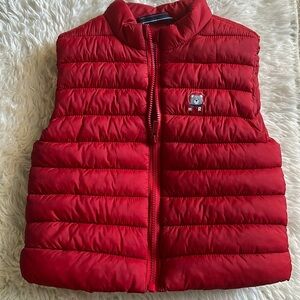 Mayoral puffer vest red